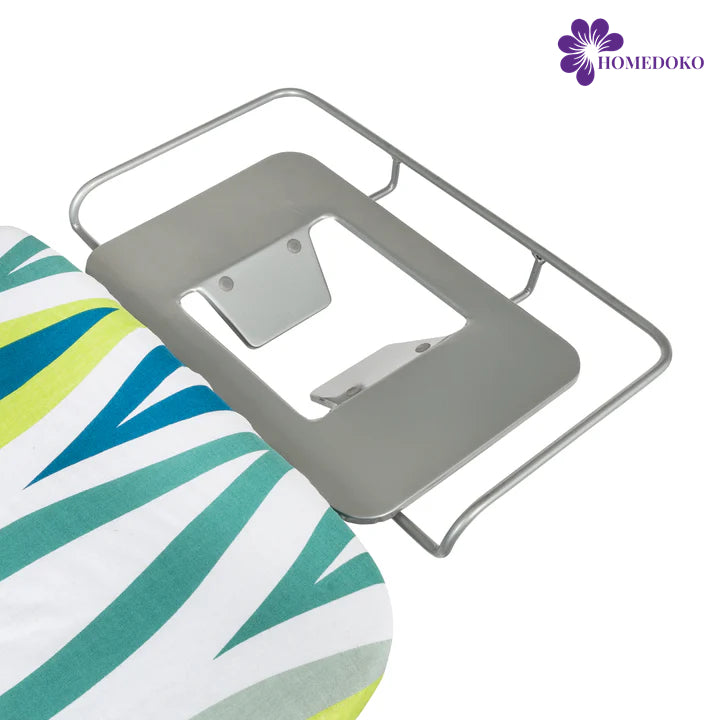 Multipurpose/Silver Folding Ironing Board with Stand and Shelf